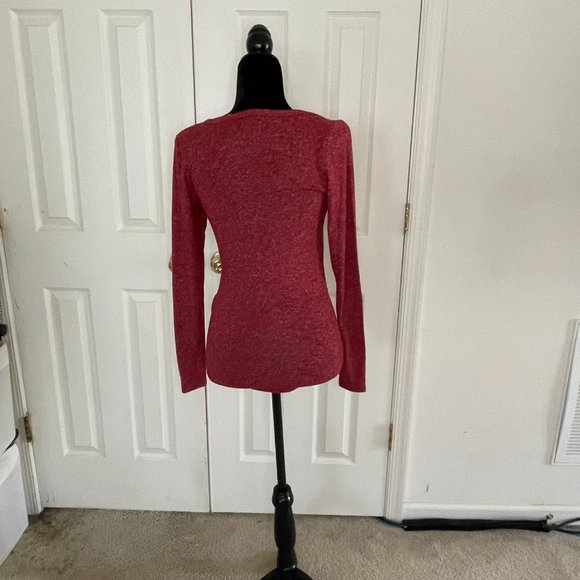 Abercrombie & Fitch V-neck Long Sleeve Shirt - Picture 5 of 11